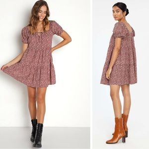 LACAUSA | Anthropologie | Playa Mini Mushrooms Dress